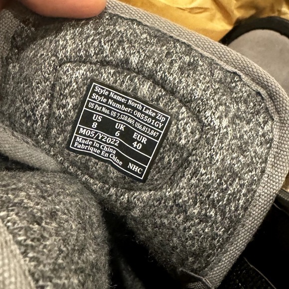 Korkers Women's Grey Northlake Zip Waterproof Comfort Boot Shoes Size 8 NWB - Picture 12 of 12